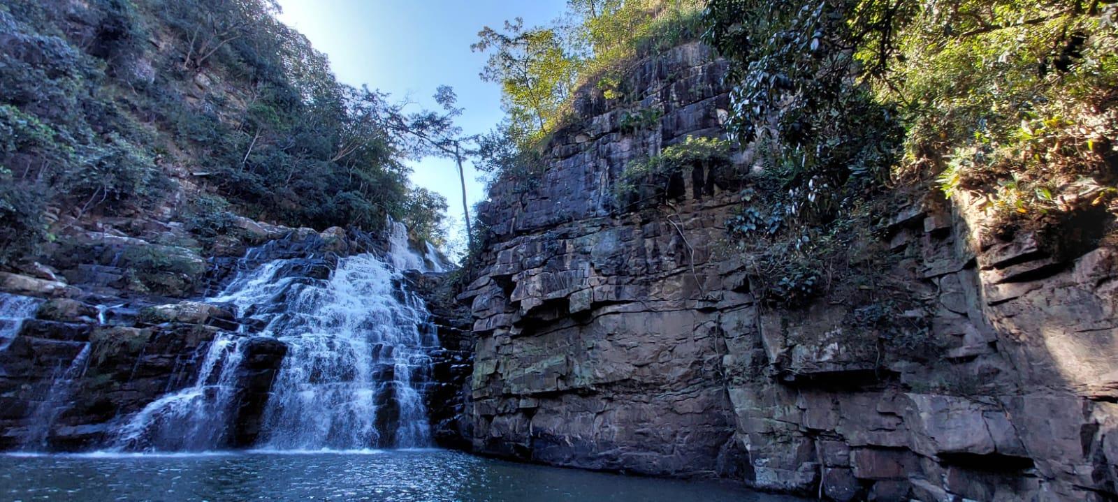 Cachoeira da Usina em Guarda-Mor, MG